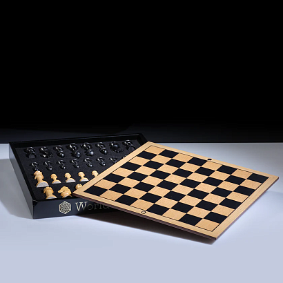 Tabla de șah World Chess cu sertar detașabil